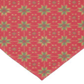 Red Kerstnit DesignTable Cloth Tafelkleed (Gekanteld)