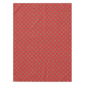 Red Kerstnit DesignTable Cloth Tafelkleed (Voorkant)