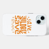 Red kinderen, red levens Case-Mate iPhone case (Achterkant (horizontaal))