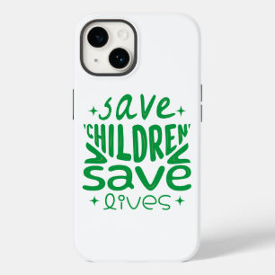 Red kinderen, red levens Case-Mate iPhone 14 hoesje