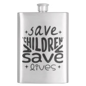 Red kinderen, red levens flacon (Voorkant)