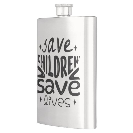 Red kinderen, red levens flacon (Links)