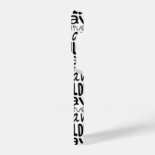 Red kinderen, red levens iPhone hoesje (Linkerkant)