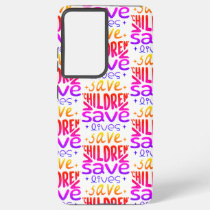 Red kinderen, red levens samsung galaxy hoesje