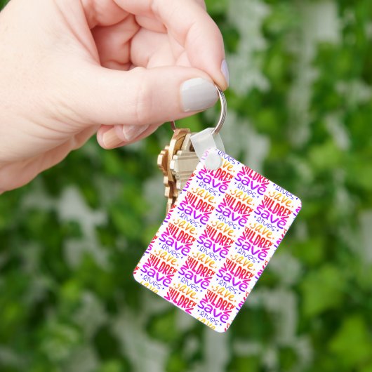 Red kinderen, red levens sleutelhanger (Hand)