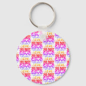 Red kinderen, red levens sleutelhanger (Voorkant)