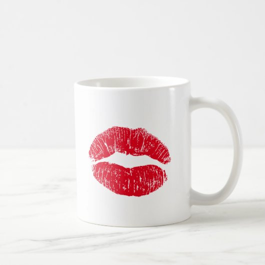 Red Kissons Lips Koffiemok (Rechts)