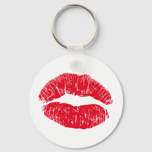 Red Kissons Lips Sleutelhanger