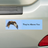 Red Kite Bumpersticker (Op auto)