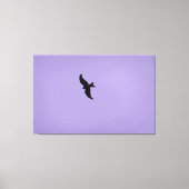 Red Kite In Flight Canvas Afdruk (Voorkant)