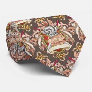 Red Knight Family Crest Stropdas