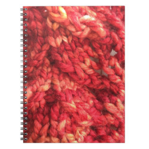 Red Knitting-laptop Notitieboek