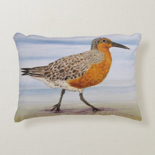 Red Knot Pillow Accent Kussen