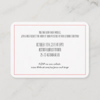 Red Knot Save the Date Uitnodiging | RSVP kaart