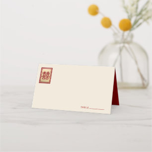 Red Knot Union Double Happiness Chinese Wedding