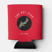 Red Koi geïsoleerde Koelbox Blikjeskoeler (Achterkant)