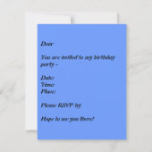 Red Kokeshi Kaart (Achterkant)