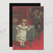 Red Krampus Girl Dining Room Switch (Voorkant / Achterkant)