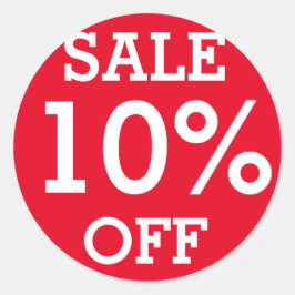 Red label SALE 10% OFF Winkel