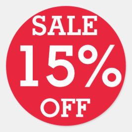 Red label SALE 15% OFF Winkel