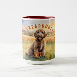 Red Labradoodle, Boerderij Sunrise Mok