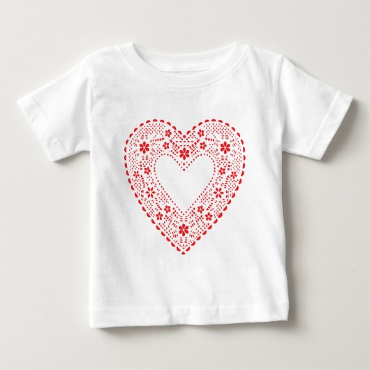 Red Lace Heart (Voorkant)