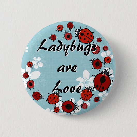 Red Ladybug Button (Voorkant)