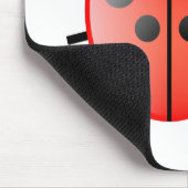 Red Ladybug Muismat (Hoek)