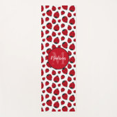 Red Ladybug Pattern Persoonlijk Yogamat (Voorkant)