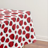 Red Ladybug Pattern Tafelkleed (Voorbeeld)