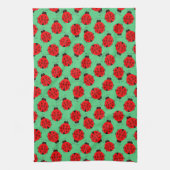Red Ladybug Pattern Theedoek (Verticaal)