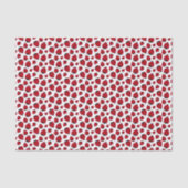 Red Ladybug Pattern Tissuepapier (Voorkant)