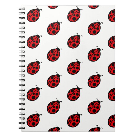 Red Ladybug School Carnet cadeau (Devant)