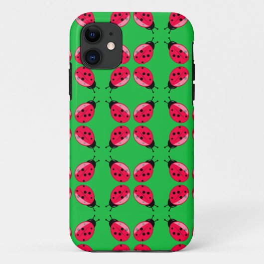 Red Ladybugs Case-Mate iPhone Case (Achterkant)