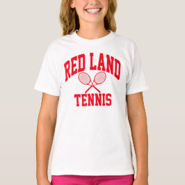 Red Land Tennis T-shirt