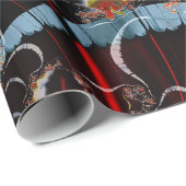 Red Lantern Cadeaupapier (Rol Hoek)