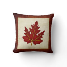 Red Leaf Herfst Season Thed Pillow