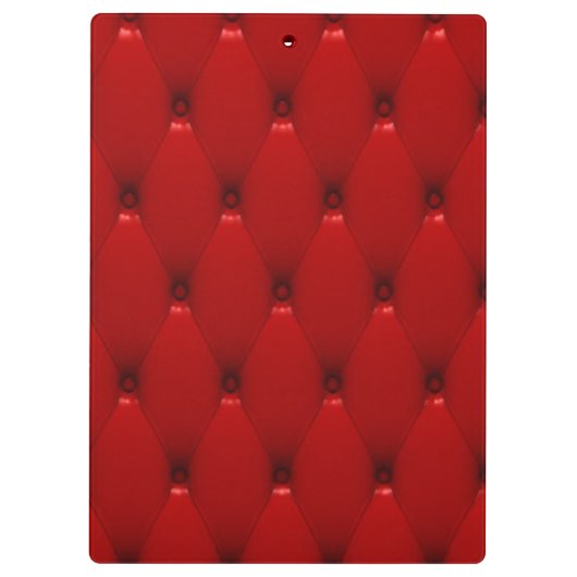 RED LEATHER KLEMBORD (Achterkant)