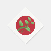 Red Leaves Servet (Hoek)