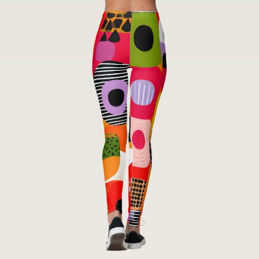 Red  leggings (Achterkant)