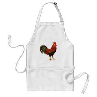 Red Leghorn Rooster Standaard Schort
