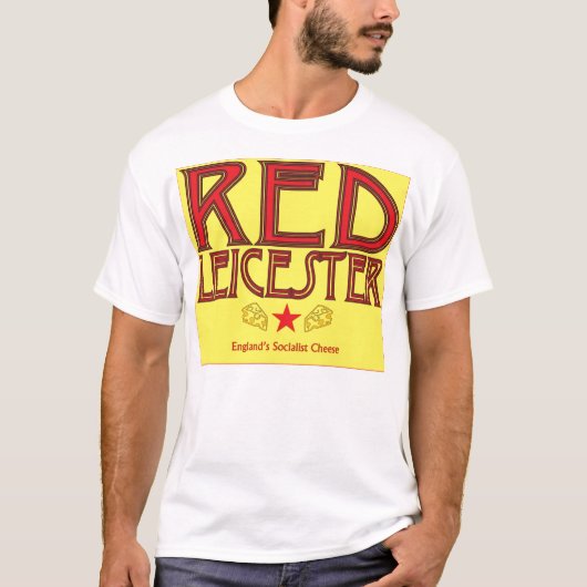 Red Leicester T-shirt (Voorkant)