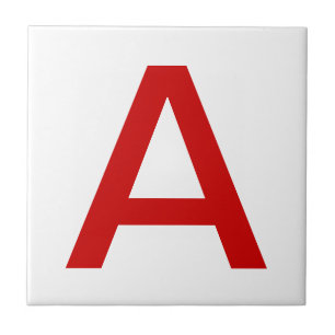 Red Letter Tiles Tegeltje