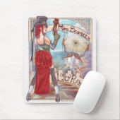 Red Light Flight Mousepad Muismat (Met muis)