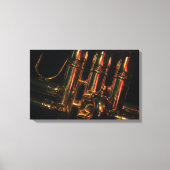 Red Light Jazz Canvas Afdruk (Voorkant)