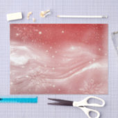 Red Light Snow Landscape Ski Mountains Tissuepapier (Craft)