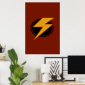 Red Lightning - Poster (Bureau à domicile)