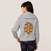 red lilies pattern (Achterkant volledig)