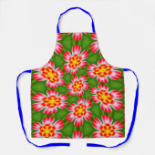 red lilies pattern schort (Voorkant)