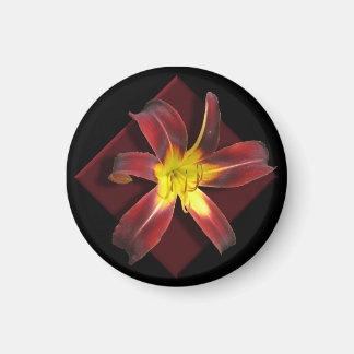 Red Lily Magnet